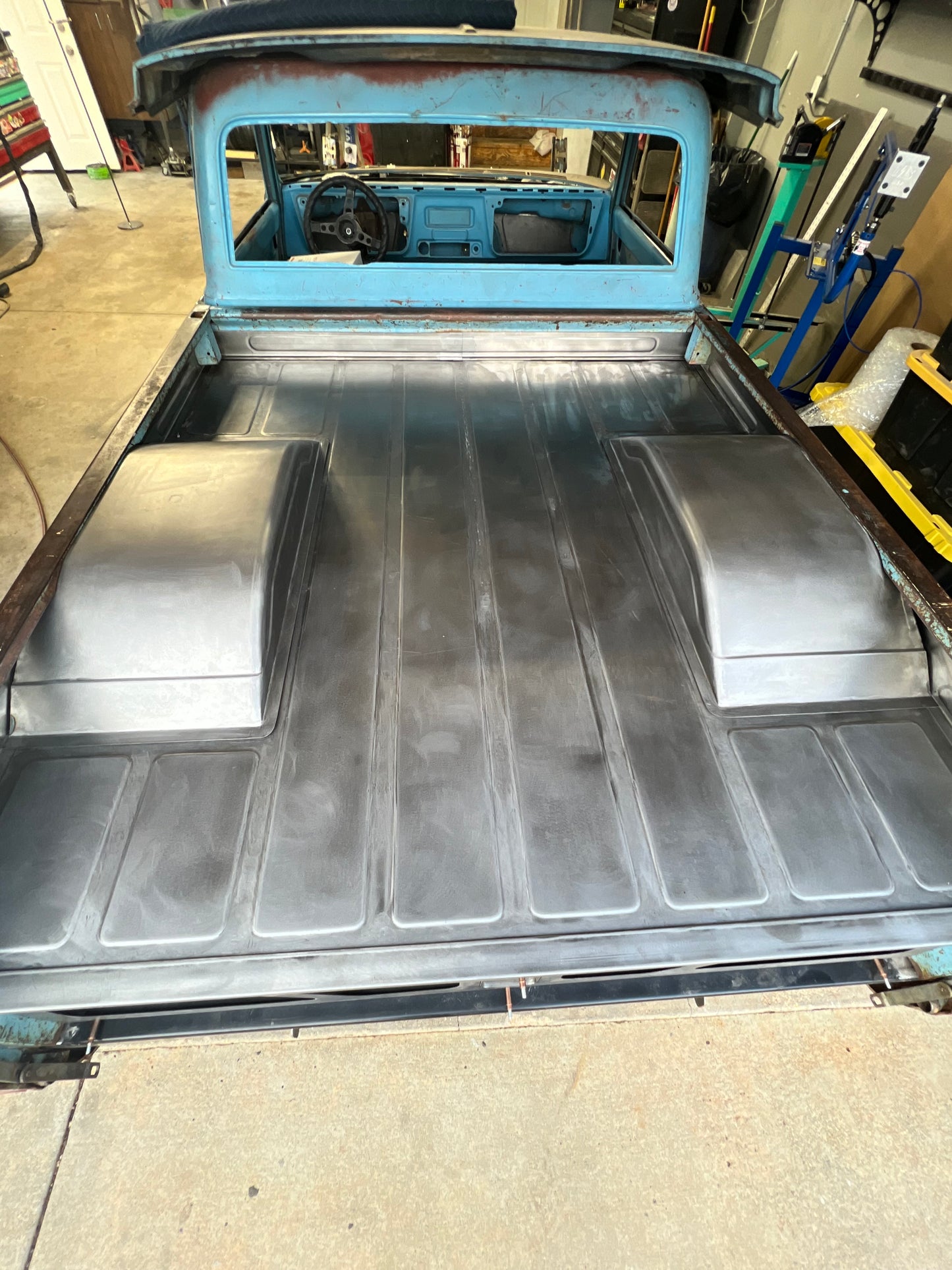Raised Floor Wheel Tubs