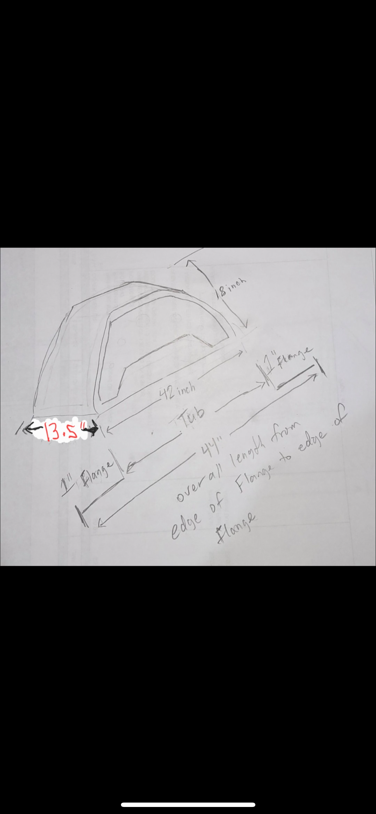Munoz - custom tubs and doghouse to drawing.