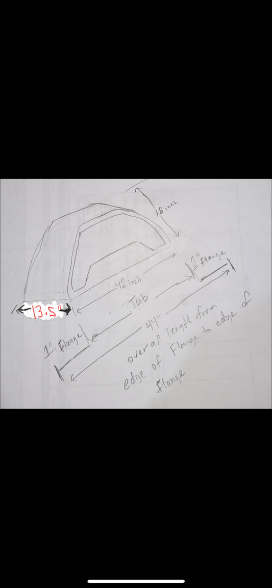 Munoz - custom tubs and doghouse to drawing.