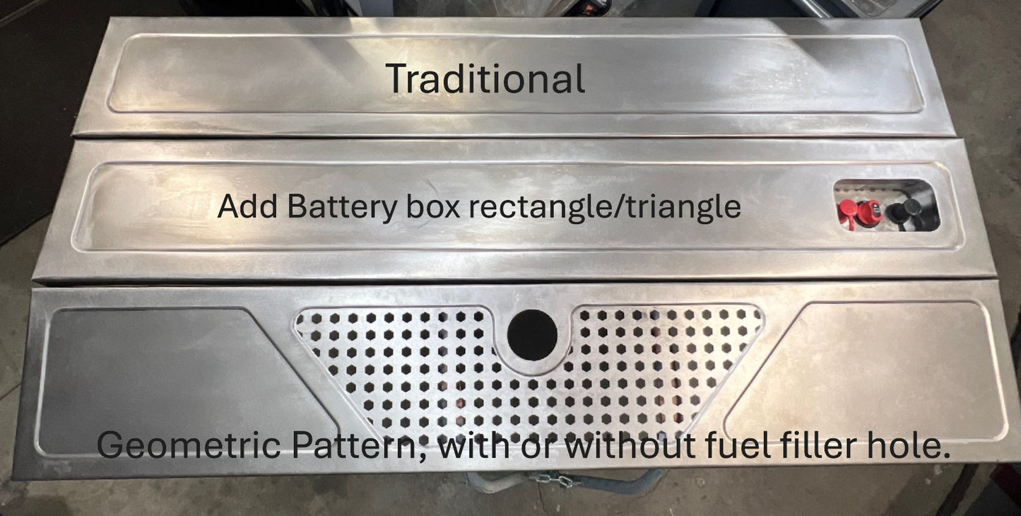 Raised Bed Floor Rear Panel